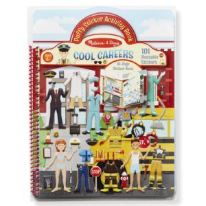 Набір для творчості Melissa&Doug Об'ємні багаторазові наліпки Професії (MD9426)
