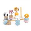Розвиваюча іграшка Viga Toys Пірамідка-сортер PolarB Звірятка (44022) - Зображення 5