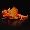 Інтерактивна іграшка Pets & Robo Alive Помаранчева плащеносна ящірка (7149-2) - Зображення 4