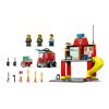Конструктор LEGO City Пожежне депо та пожежна машина 153 деталі (60375) - Зображення 4
