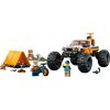 Конструктор LEGO City Пригоди на позашляховику 4x4 252 деталі (60387) - Зображення 2