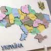 Набір для творчості Rosa Talent Мапа України 3D пастельні кольори 24.5х18.5 см (4823098532552) - Зображення 2