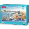 Пазл Cubic Fun Тривимірна головоломка-конструктор City Line Венеція (MC269h)