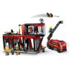 Конструктор LEGO City Пожежне депо з пожежною машиною 843 деталей (60414) - Зображення 3