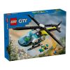 Конструктор LEGO City Гелікоптер аварійно-рятувальної служби 226 деталей (60405)