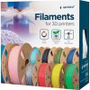 Пластик для 3D-принтера Gembird PLA, 1.75 мм, 1кг, white (3DP-PLA1.75-01-W) - Зображення 3