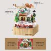 Конструктор LOZ mini Різдвяний будиночок - Музична скринька (1238) - Зображення 3