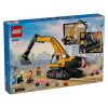 Конструктор LEGO City Жовтий будівельний екскаватор (60420) - Зображення 7