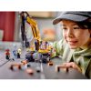 Конструктор LEGO City Жовтий будівельний екскаватор (60420) - Зображення 9