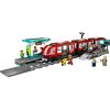 Конструктор LEGO City Трамвай і вокзал у центрі міста 811 деталей (60423) - Зображення 2