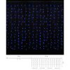 Гірлянда Delux Curtain С 240LED 2х2 м синій/прозорий IP20 (90017993) - Зображення 2