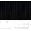 Гірлянда Delux Curtain С 256LED 3х2 м синій/прозорий IP20 (90017996) - Зображення 3
