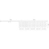Гірлянда Delux Curtain С 320LED 3х3 м синій/прозорий IP20 (90017999) - Зображення 4