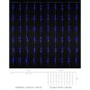 Гірлянда Delux Waterfall С 240LED 2х2 м синій/прозорий IP20 (90018002) - Зображення 2