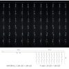 Гірлянда Delux Waterfall С 264LED 3х2 м білий/прозорий IP20 (90018004) - Зображення 2