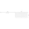 Гірлянда Delux Waterfall С 264LED 3х2 м синій/прозорий IP20 (90018005) - Зображення 4