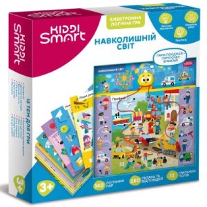 Настільна гра Kiddi Smart електронна логічна - Вікторина Навколишній світ (157-A-002-UA)