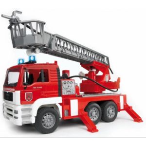 Спецтехніка Bruder Пожежна вантажівка зі сходами М1:16 (02771)