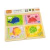 Пазл Viga Toys Море 4-в-1 (50190) - Зображення 2