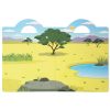 Набір для творчості Melissa&Doug Об'ємні багаторазові наліпки Сафарі (MD9106) - Зображення 2