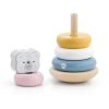 Розвиваюча іграшка Viga Toys Пірамідка PolarB Білий ведмідь (44005) - Зображення 3