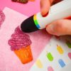 Стрижень для 3D-ручки Polaroid Candy pen, апельсин, помаранчевий (40 шт (PL-2506-00) - Зображення 3