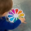 Розвиваюча іграшка Fat Brain Toys тактильна Кольорові пелюстки dimpl digits (F275EN) - Зображення 6
