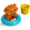 Конструктор LEGO DUPLO My First Веселе купання: Плаваюча червона панда (10964) - Зображення 2