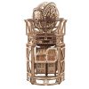 Конструктор Ugears Астроном. Настільний годинник із турбійоном (70162) - Зображення 2