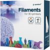Пластик для 3D-принтера Gembird PLA+, 1.75 мм, 1 kg, silver (3DP-PLA+1.75-02-S) - Зображення 3