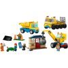 Конструктор LEGO City Будівельна вантажівка й кулястий кран-таран 235 деталей (60391) - Зображення 2