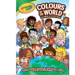 Набір для творчості Crayola Colours of the World Розмальовка, 48 сторінок (04-2668)