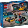 Конструктор LEGO City Картинг і гонщики 99 деталей (60400) - Зображення 6