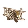 Конструктор Ugears механічний Мінібіплан (70159)