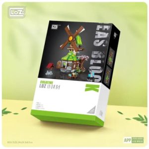 Конструктор LOZ mini Будинок із вітряним млином (1050)