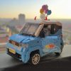 Конструктор LOZ mini Автомобіль MINI блакитний (1131) - Зображення 3