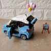 Конструктор LOZ mini Автомобіль MINI блакитний (1131) - Зображення 6