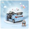 Конструктор LOZ mini Автомобіль MINI блакитний (1131) - Зображення 7