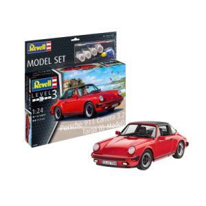 Збірна модель Revell Набір автомобіль Porsche 911 Carrera 3.2 Targa рівень 3 масштаб 1:24 (RVL-67689)