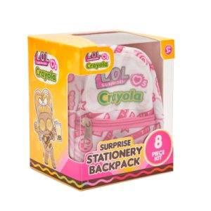 Набір для творчості Crayola Міні-рюкзак Рожевий (35054-C)