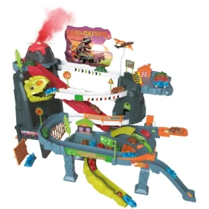 Ігровий набір ZIPP Toys Dino автотрек-вулкан електричний, 8 машинок (5505A)