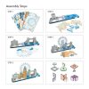 Пазл Cubic Fun Тривимірний пазл CityLine London (MC253h) - Зображення 6