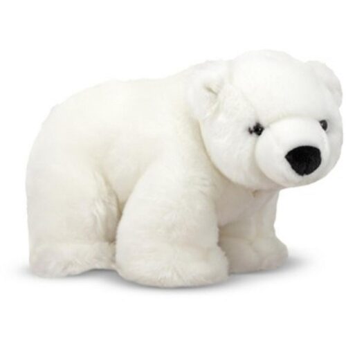 U0078550_big М'яка іграшка Melissa&Doug Полярный плюшевый мишка Леонид, 20см х 32см (MD7609)