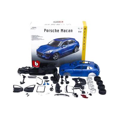 Конструктор Bburago - PORSCHE MACAN синий металлик, 1:24 (18-25117)
