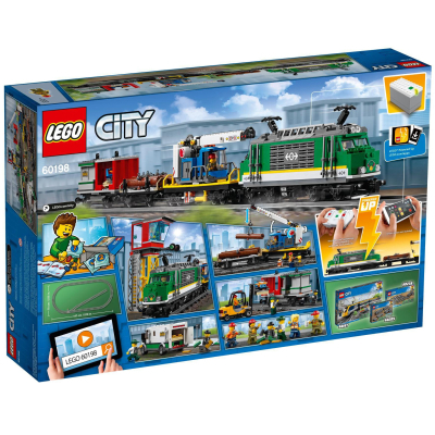Конструктор LEGO CITY Вантажний потяг (60198)