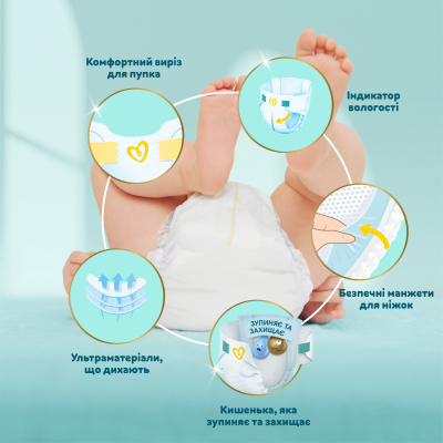 Підгузки Pampers Premium Care Junior 5 (11-16 кг) 88шт (4015400541813)