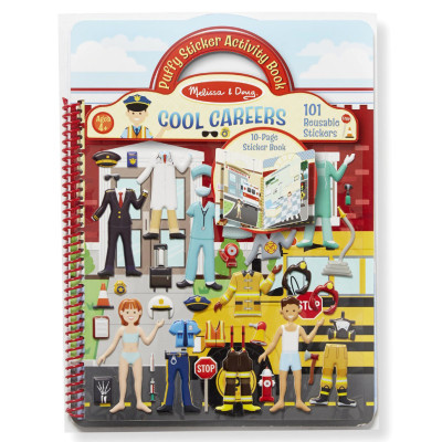 Набір для творчості Melissa&Doug Об'ємні багаторазові наліпки Професії (MD9426)
