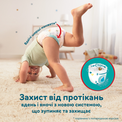 Підгузки Pampers трусики Pants Giant Розмір 6 (14-19 кг) 84 шт (8006540069530)
