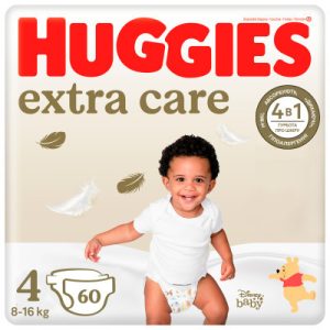 Дитячі вологі серветки Huggies Pure Extra Care 56шт (5029053568706)