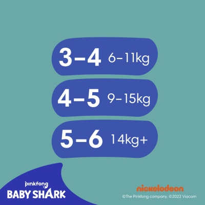 Підгузки Pampers для плавання Splashers Розмір 4-5 (9-15 кг) 11 шт (8001090698384)